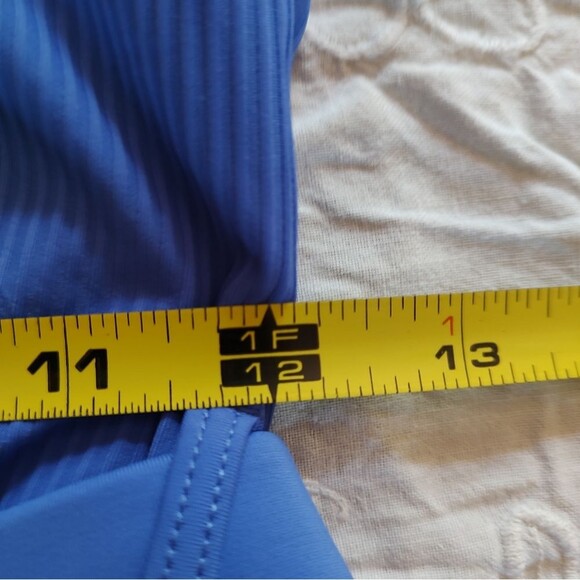 Body Glove Women's Blue V-Neck Belted One Piece Swimsuit Large NWT - Picture 10 of 10